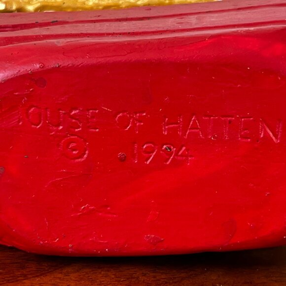 House of Hatten Noah's Ark Giraffe Two by Two Ornament Vintage 1994 Folk Art - Picture 10 of 12